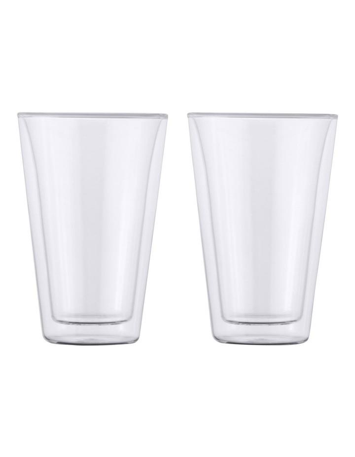 Maxwell & Williams Blend Double Wall Conical Cup Gift Boxed Set of 2 in Clear