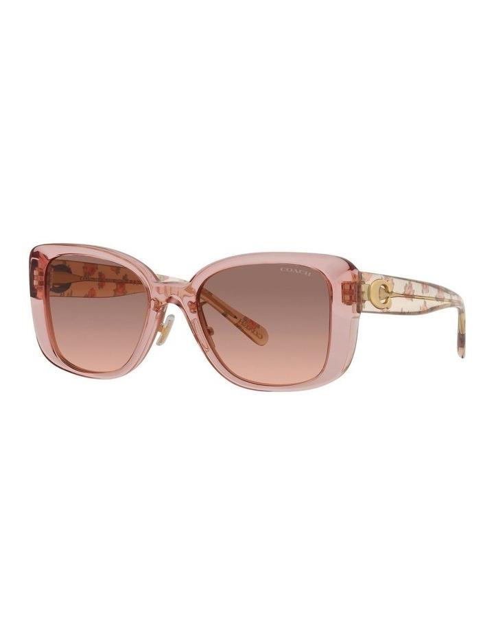 Coach CD472 Sunglasses in Pink One Size