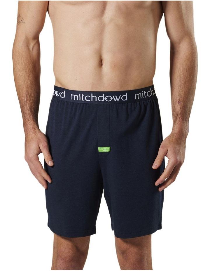Mitch Dowd Soft Bamboo Knit Sleep Short in Navy XXL