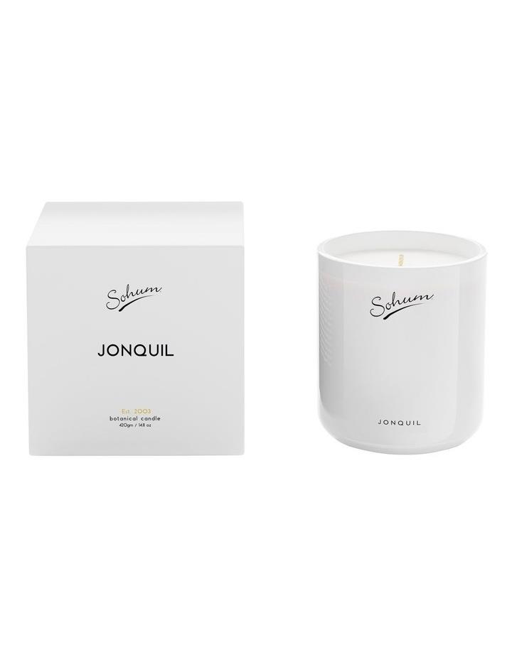 Sohum Jonquil Eco Wax Candle 420g White