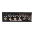 Bread and Butter 3 Star and 3 Tree Wine Glass Charm 6 Pack in Multi Assorted