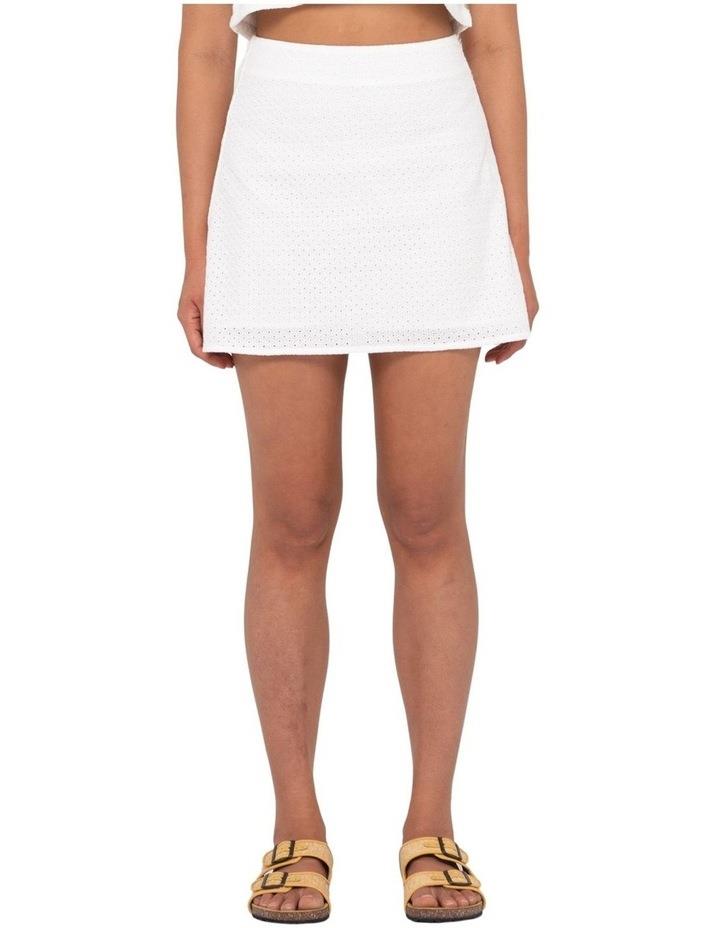 Rusty Petra Mini Skirt in White 10