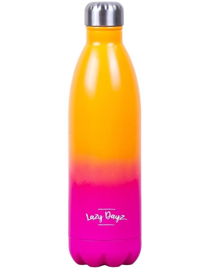 Lazy Dayz Lazy Dayz Jumbo Drink Bottle 1L Orange Pink Ombre