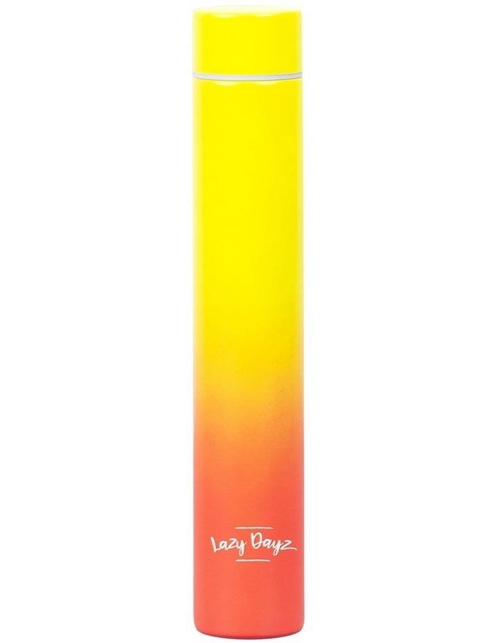 Lazy Dayz Lazy Dayz Slimline Drink Bottle 300ml Yellow Peach Ombre