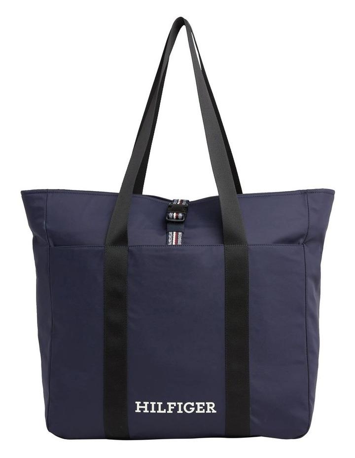 Tommy Hilfiger Logo Recycled Tote in Blue Navy One Size