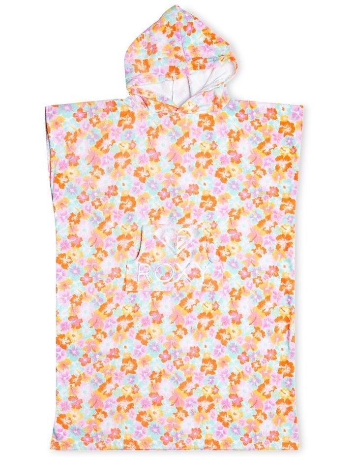 Roxy Stay Magical Printed Hoodie Towel in Autumn Sunset Pink One Size