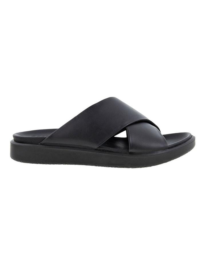ECCO Flowt LX Leather Sandal in Black 35