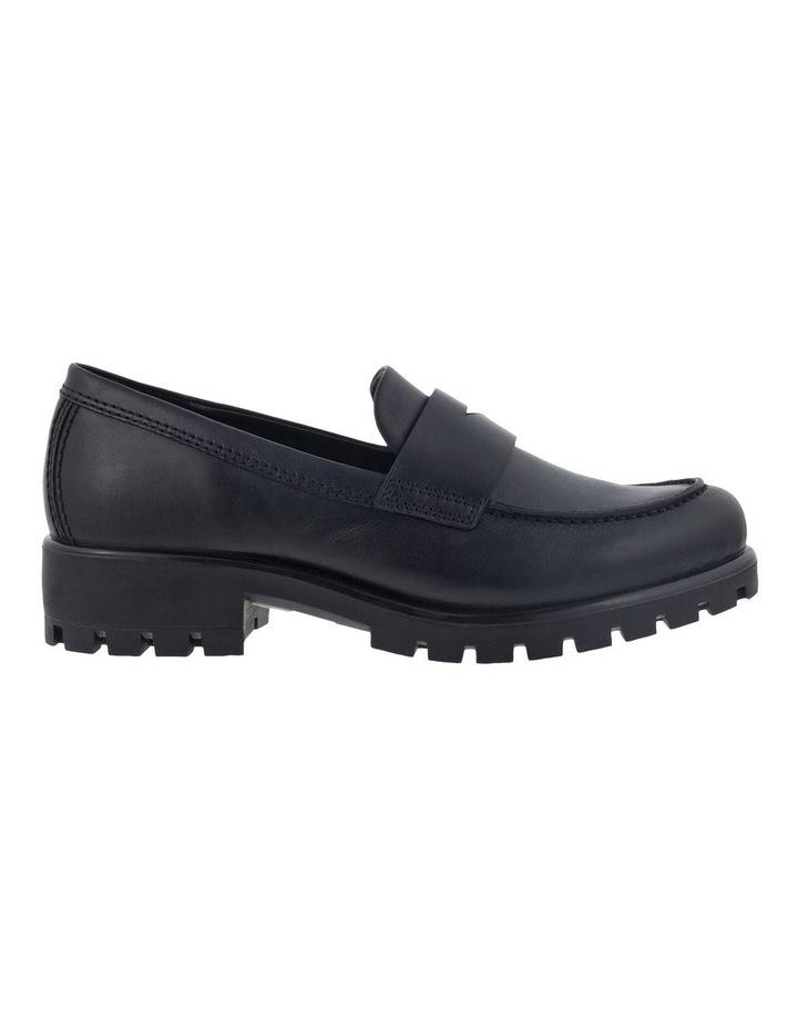 ECCO Modtray Leather Sneaker in Black 35