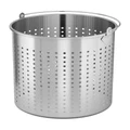 SOGA Basket Pasta Strainer with Handle 21L in Silver