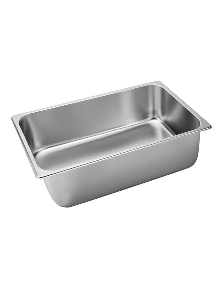 SOGA Stainless Steel Gastronorm Pans 1/1 Full Size 20cm in Silver
