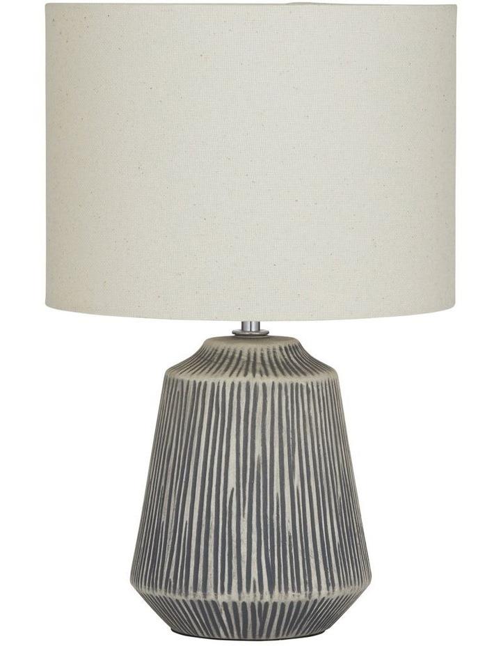 Emporium Sahara Table Lamp in Grey/Natural Grey