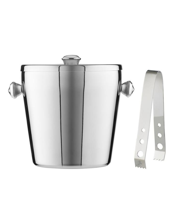 Maxwell & Williams Cocktail & Co Ice Bucket 1.2L With Lid & Tongs Stainless Steel Gift Boxed Steel
