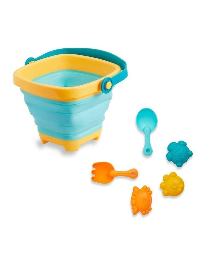 Bright Time Collapsible Sand Bucket & Tool Set Assorted