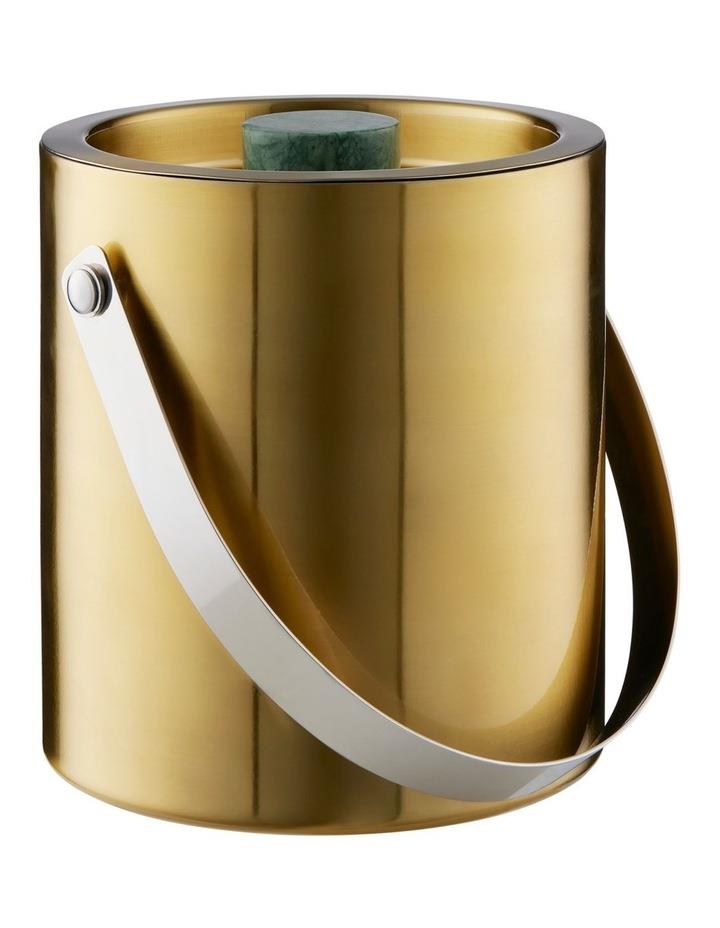 Maxwell & Williams Cocktail & Co Capitol Ice Bucket 1.5L in Gold/Green Marble Gold