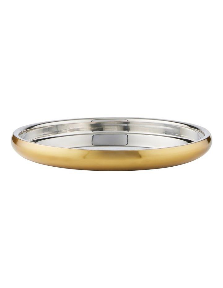Maxwell & Williams Cocktail & Co Capitol Round Tray 32.5x3.5cm in Gold