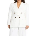 Sass & Bide Suits You Blazer in Ivory 4