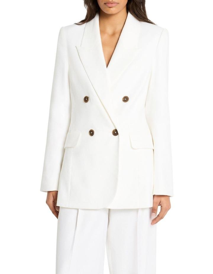 Sass & Bide Suits You Blazer in Ivory 12