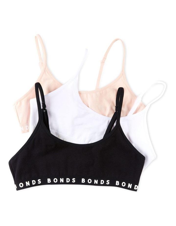 Bonds Hipster Scoop Crop 3 Pack (Sizes 8-16) in Multi Assorted 6-8