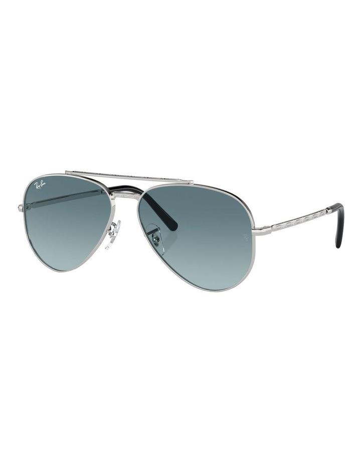 Ray-Ban New Aviator Sunglasses in Silver 1