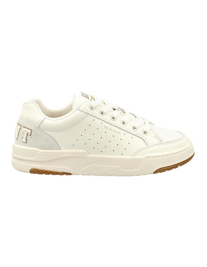 Gant Ellizy Leather Sneaker in Off White Natural 36