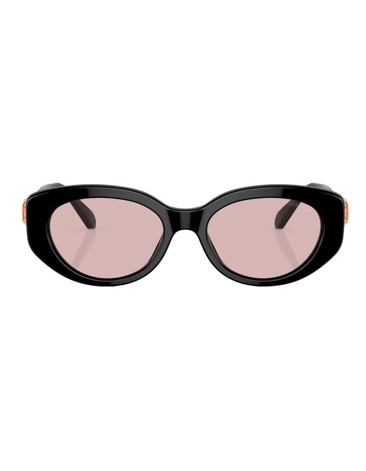 Swarovski SK6002 Sunglasses in Black 1