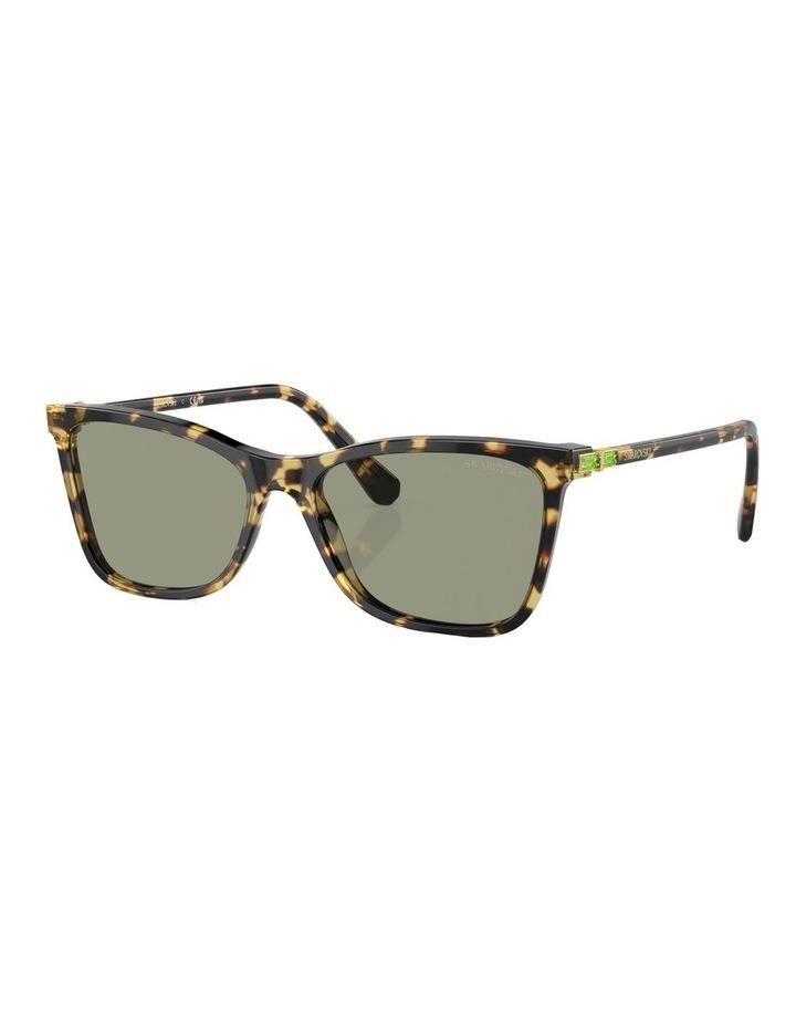 Swarovski SK6004 Sunglasses in Tortoise 1