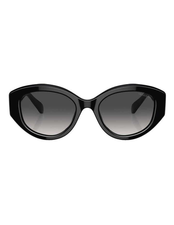 Swarovski SK6005 Sunglasses in Black 1