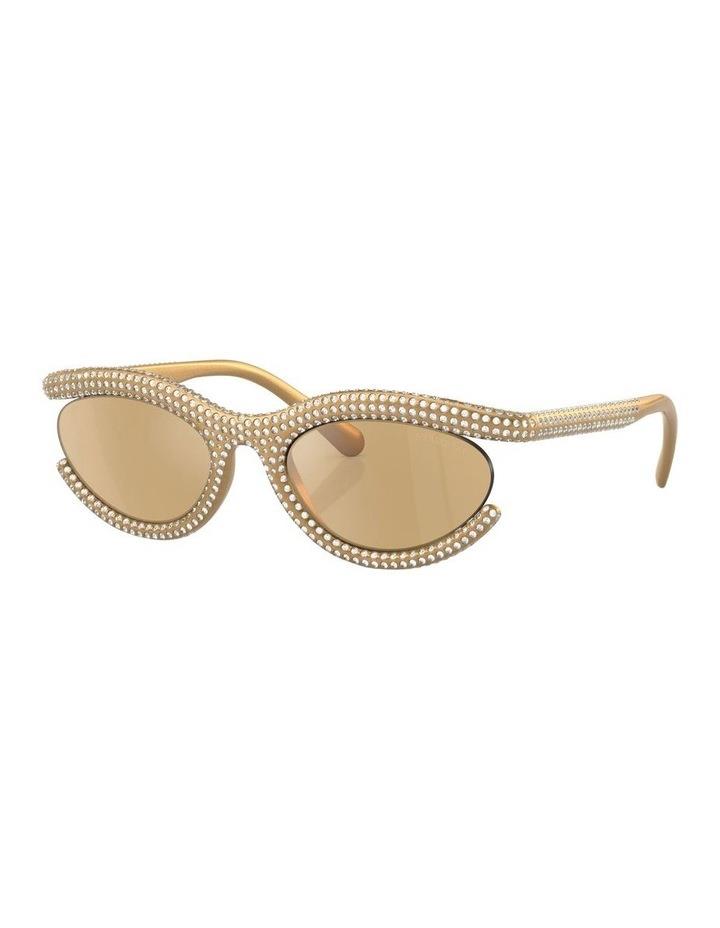 Swarovski SK6006 Sunglasses in Gold 1