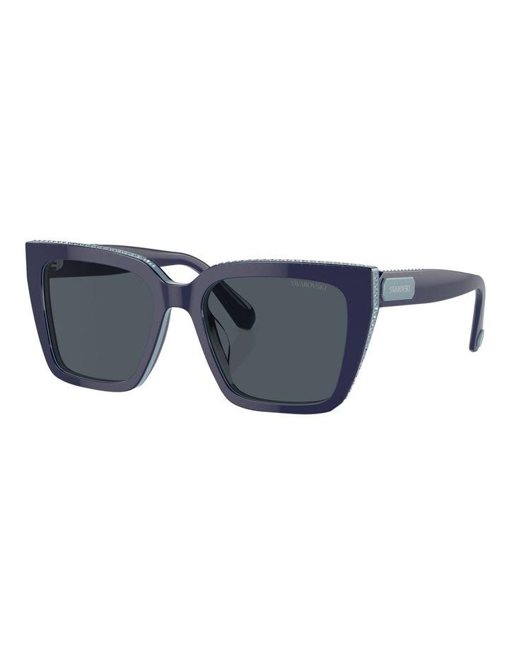 Swarovski SK6013 Sunglasses in Blue 1