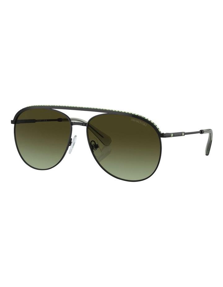 Swarovski SK7005 Sunglasses in Black 1