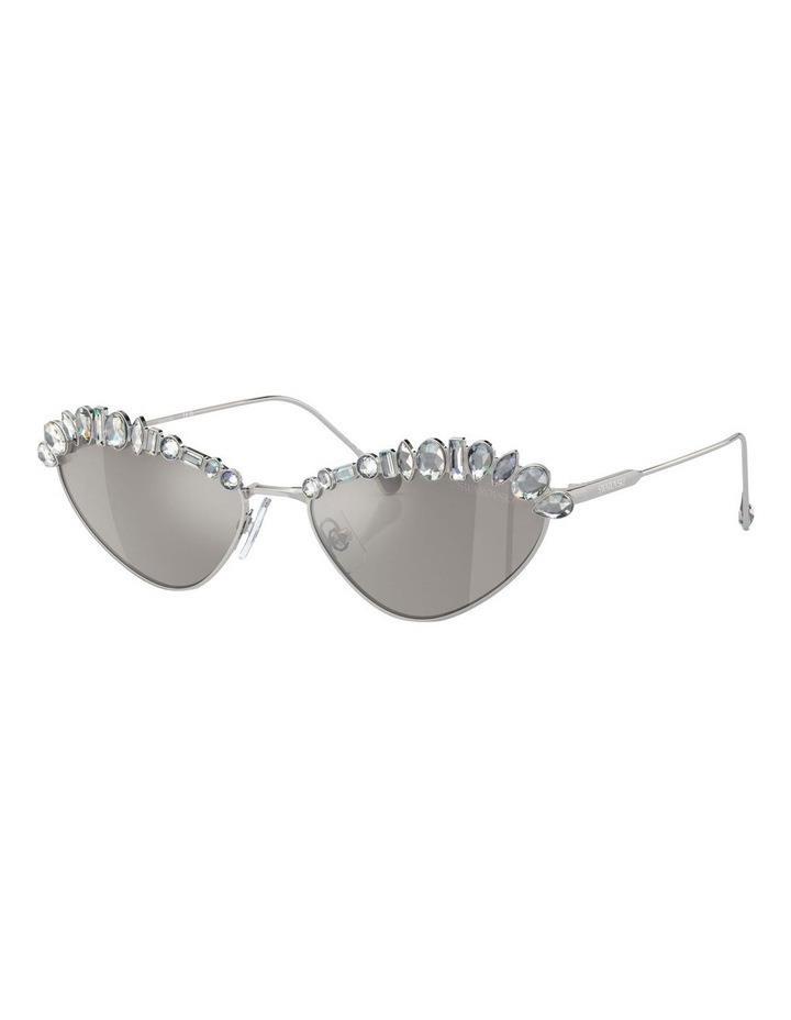 Swarovski SK7009 Sunglasses in Silver 1