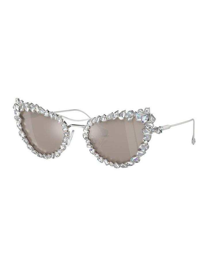 Swarovski SK7011 Sunglasses in Silver 1