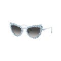 Swarovski SK7011 Sunglasses in Blue 1