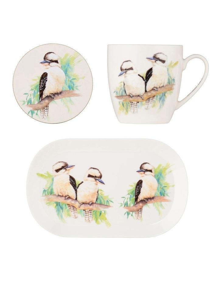 Maxwell & Williams Katherine Castle Bird Life Kookaburra Gift Set in Mixed Colours Assorted