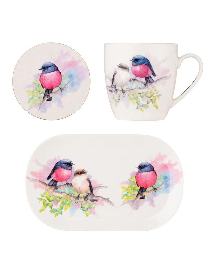 Maxwell & Williams Katherine Castle Bird Life Gift Set Box in Pink Robin Assorted