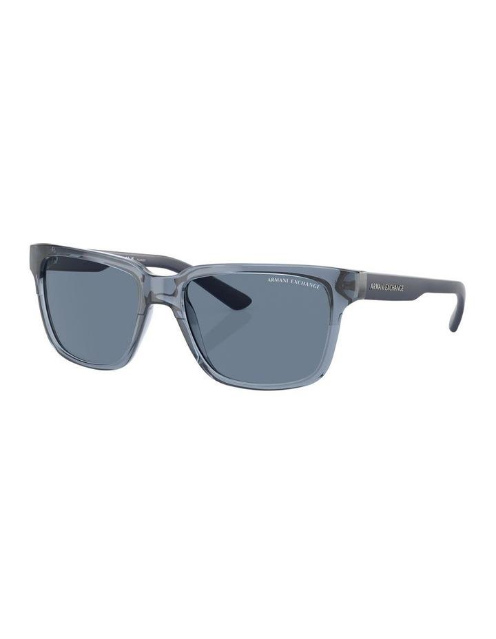 Armani Exchange Polarised AX4026S Sunglasses in Blue 1