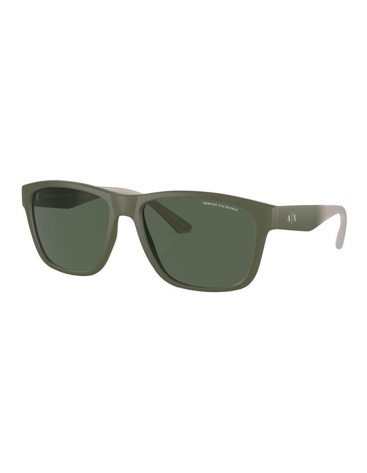 Armani Exchange AX4135SF Sunglasses in Green 1