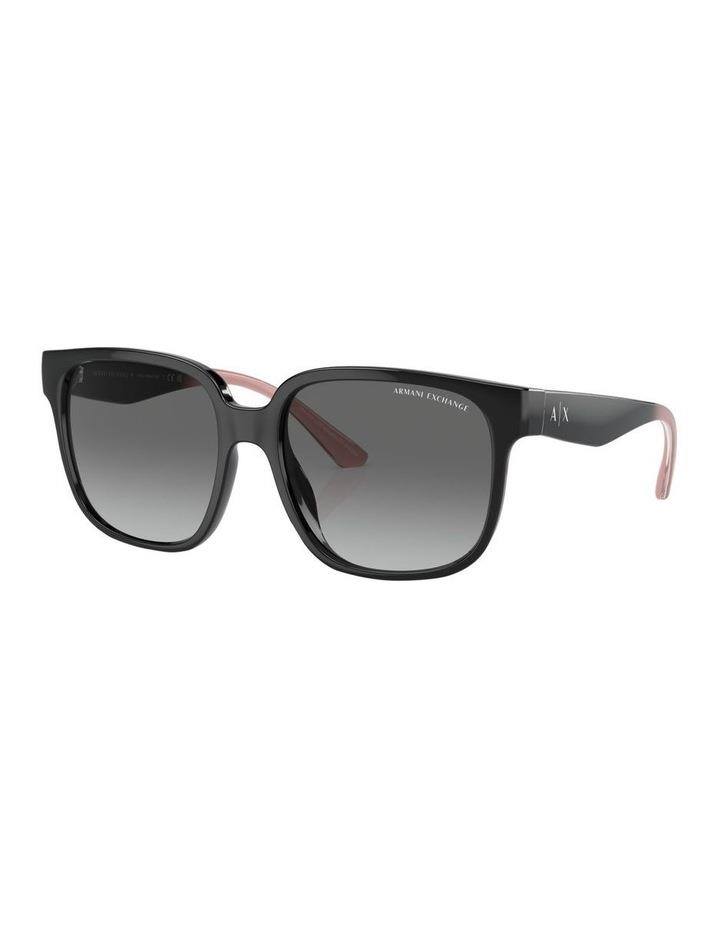 Armani Exchange AX4136SU Sunglasses in Black 1