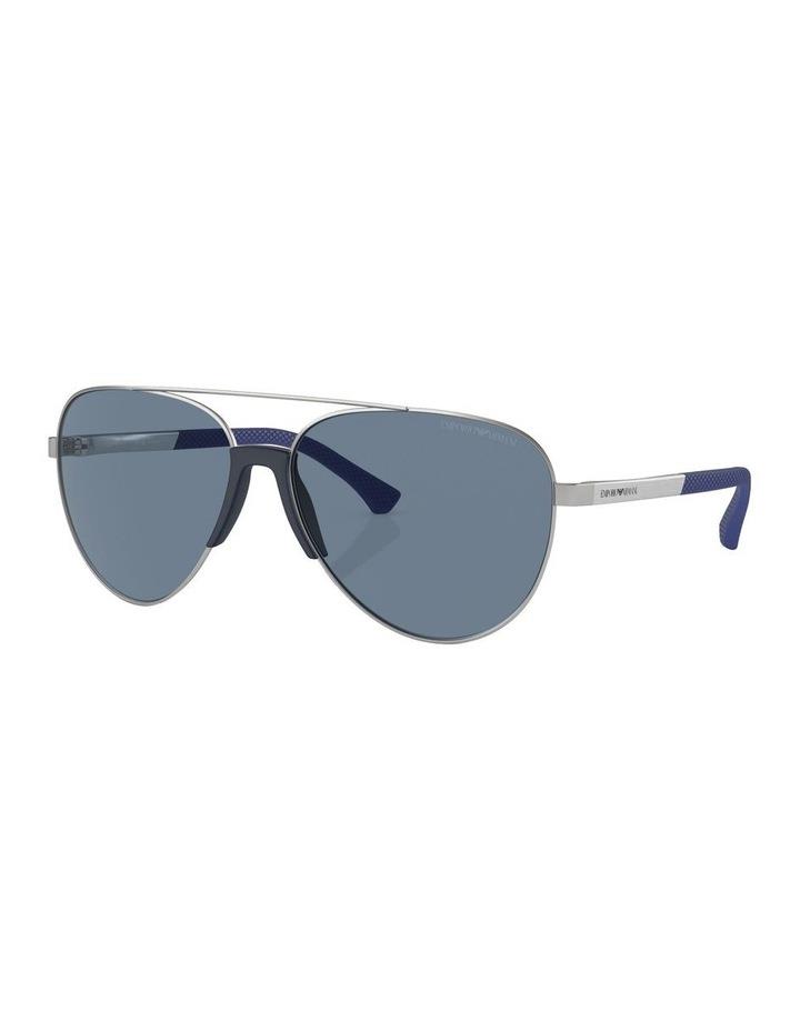 Emporio Armani Polarized EA2059 Sunglasses in Silver 1