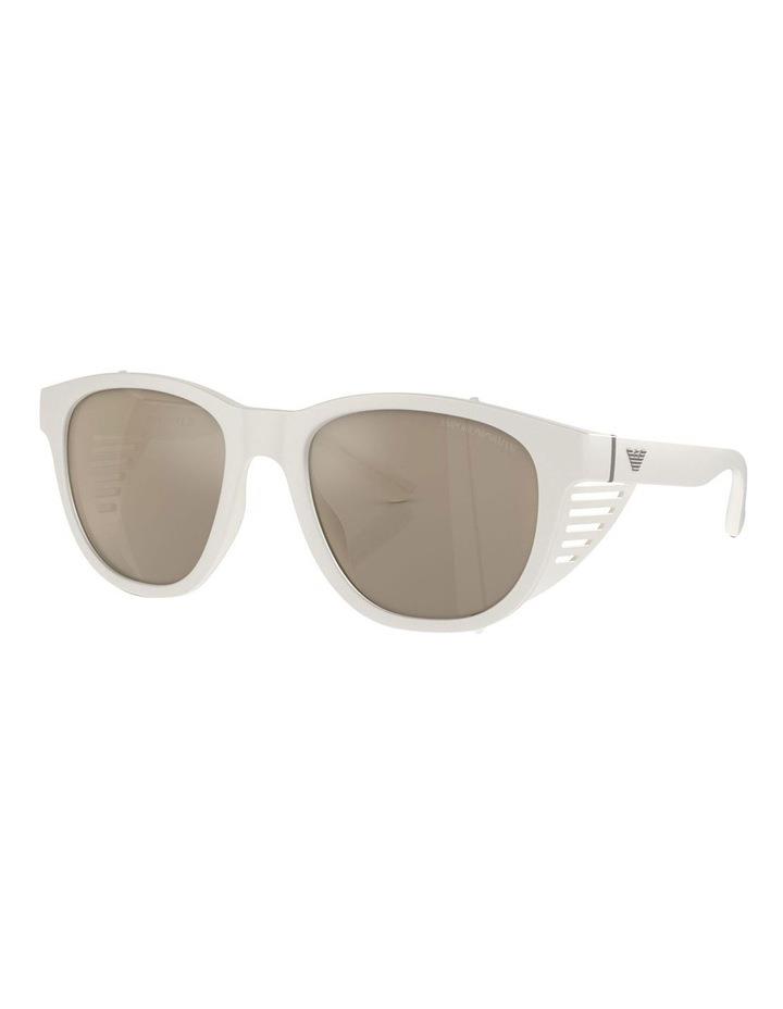 Emporio Armani EA4216U Sunglasses in White 1