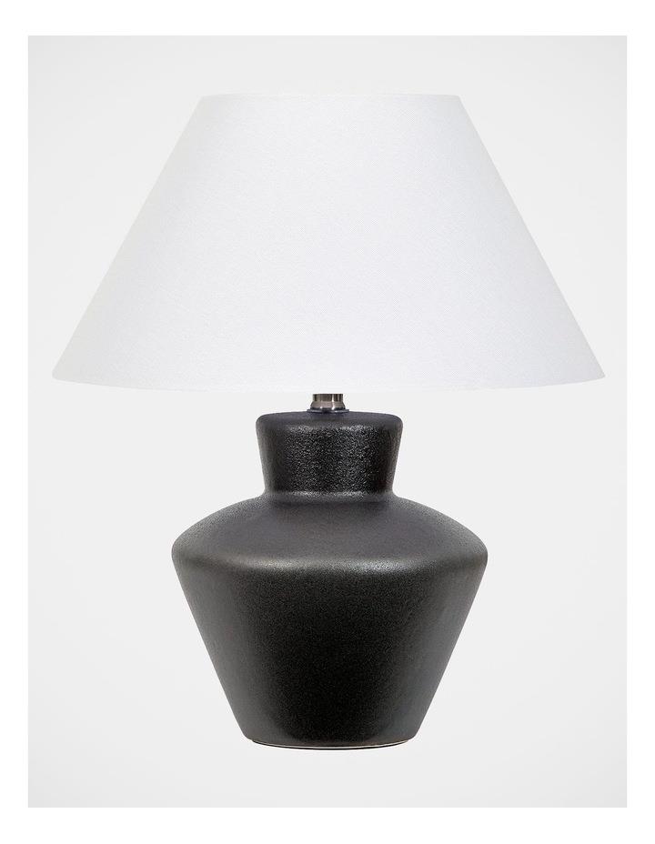 Cooper & Co Felix 45cm Sculpture Table Lamp in Black