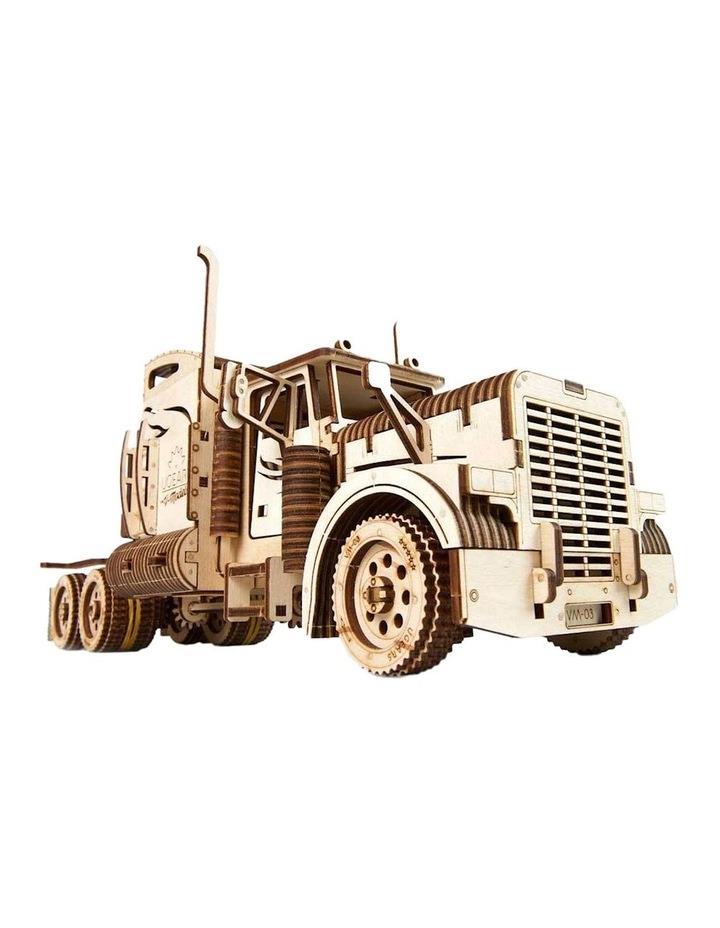 UGEARS Heavy Boy Truck VM-03 541 Piece Wooden 3D Puzzle Natural