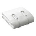 Breville BodyZone Antibacterial Fitted Electric Blanket in White King Single Bed