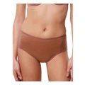 Triumph Signature Sheer Maxi Brief in Toasted Almond Fawn 12