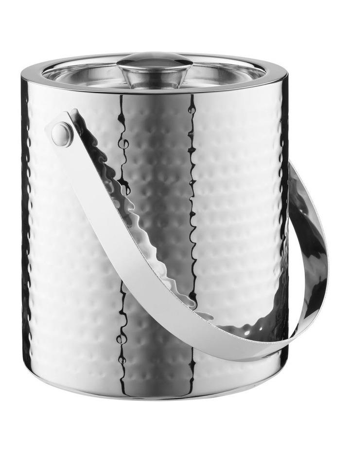 Maxwell & Williams Cocktail & Co Lexington Hammered Ice Bucket Gift Boxed 1.5L in Silver
