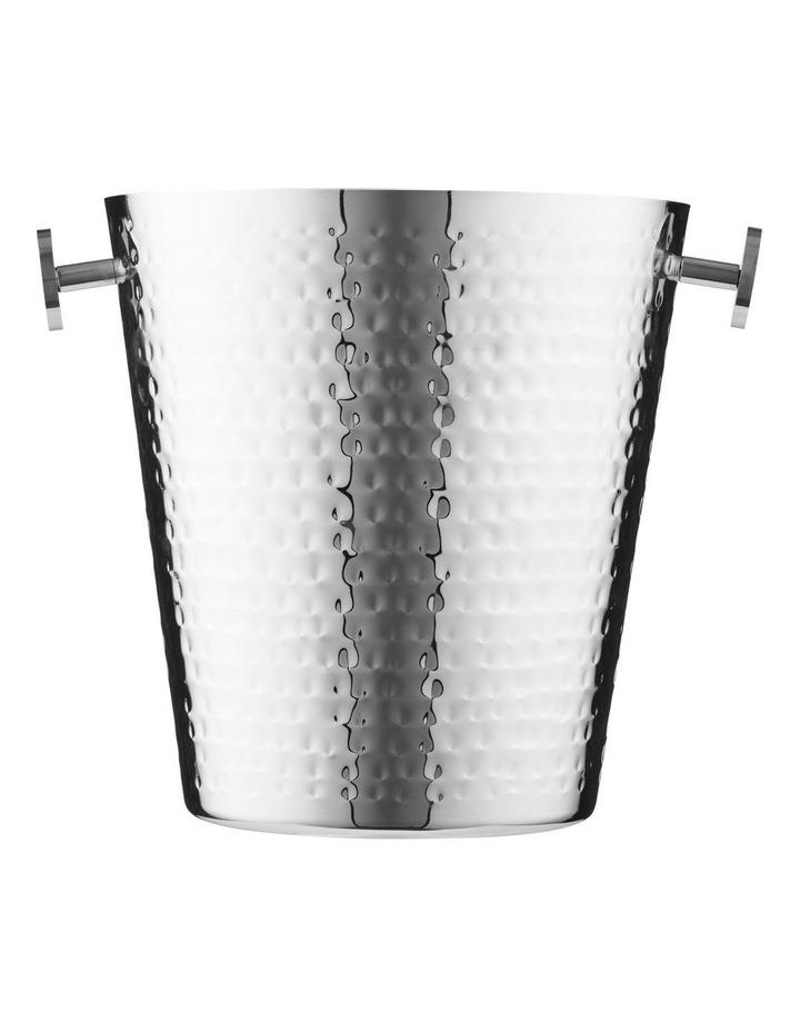 Maxwell & Williams Cocktail & Co Lexington Hammered Champagne Bucket in Silver