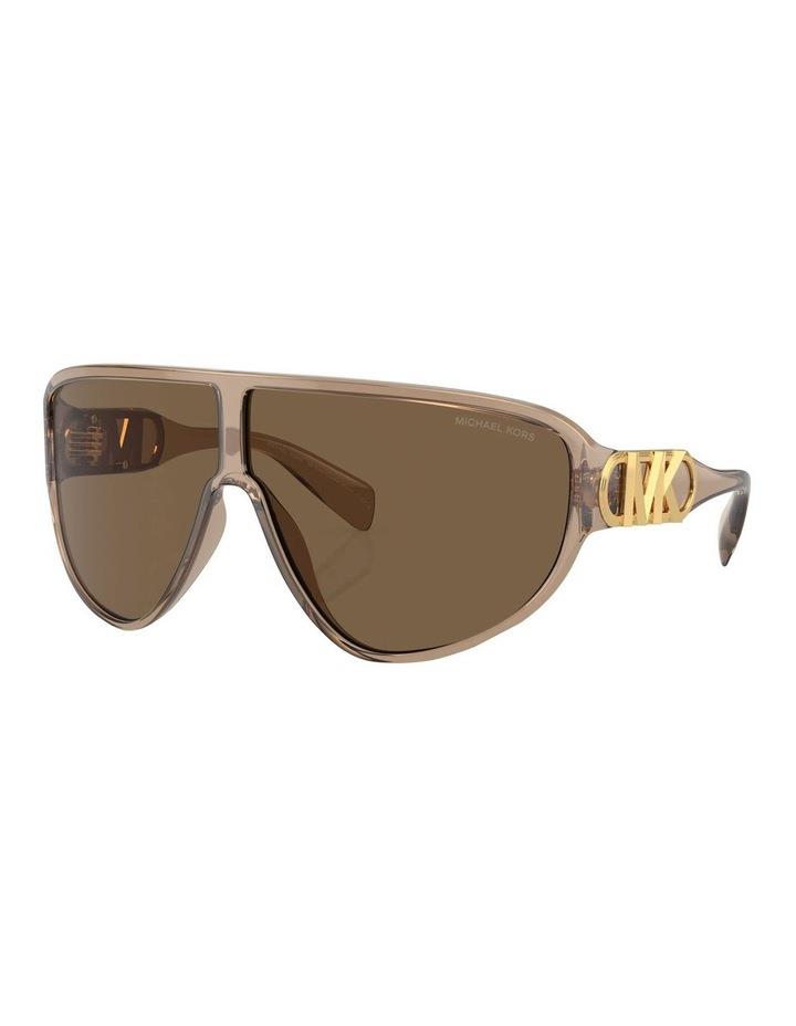 Michael Kors Empire Shield Sunglasses in Brown 1