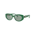 Swarovski SK6002 Sunglasses in Green 1