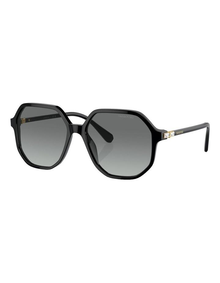 Swarovski SK6003 Sunglasses in Black 1