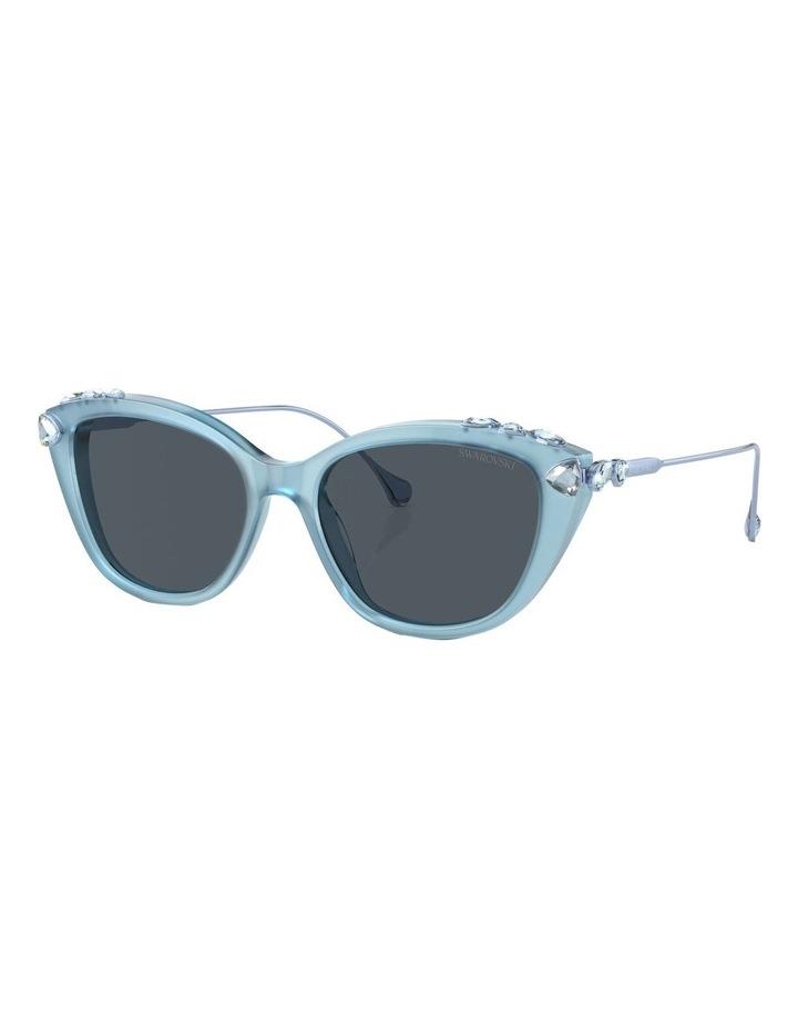 Swarovski SK6010 Sunglasses in Blue 1